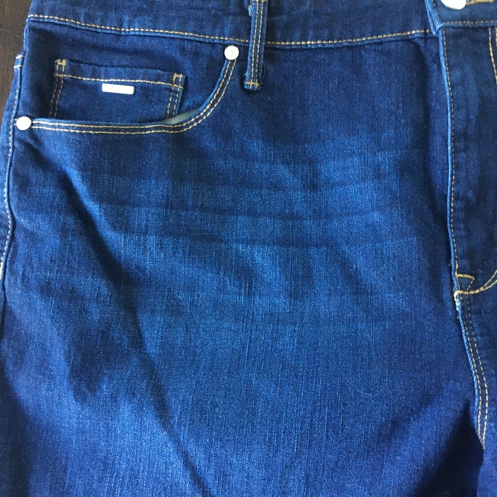 Nine West high rise skinny jeans - dark wash